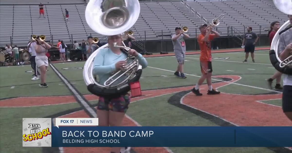 Belding High School preparing for another marching band season