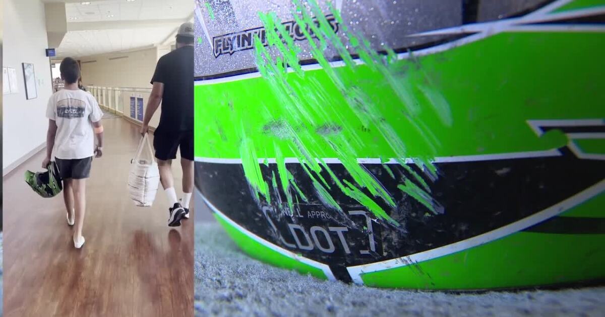 'Without this, I wouldn't be here': Kaysville 14-year-old survives e-bike crash thanks to helmet