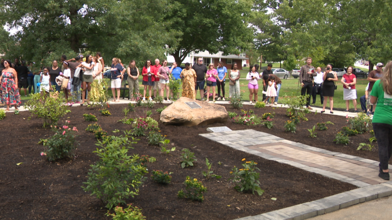 Lexington Peace Garden opens in memory of Elaina Mammen