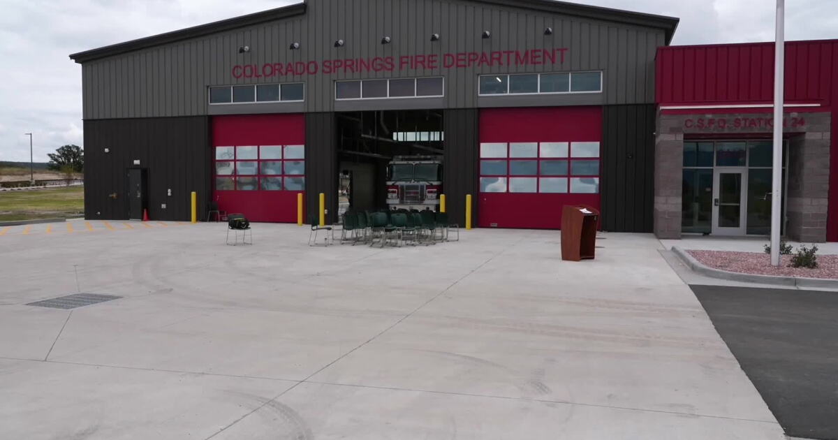 Priority Fire Service 'Public safety priority,' Fire Station 24 opens north in Colorado Springs