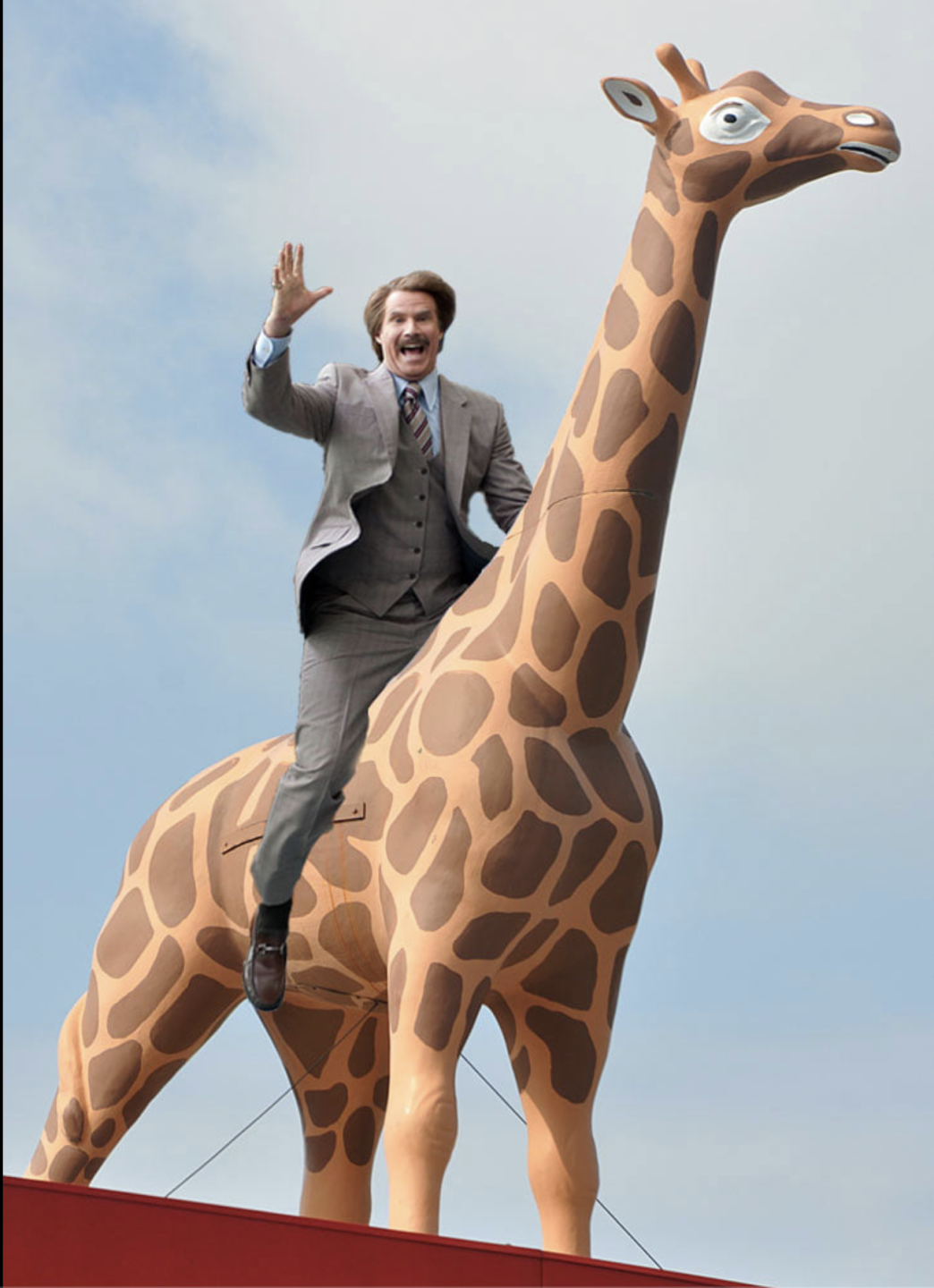 Ron Burgandy runs for Lansing Mayor