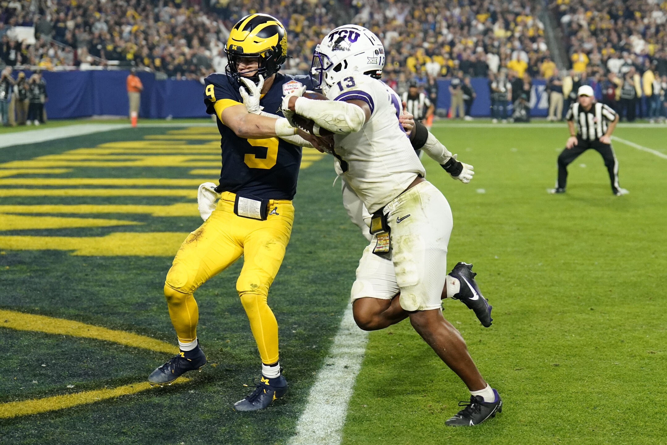 Photo gallery No. 2 Michigan vs. No. 3 TCU in College Football Playoff