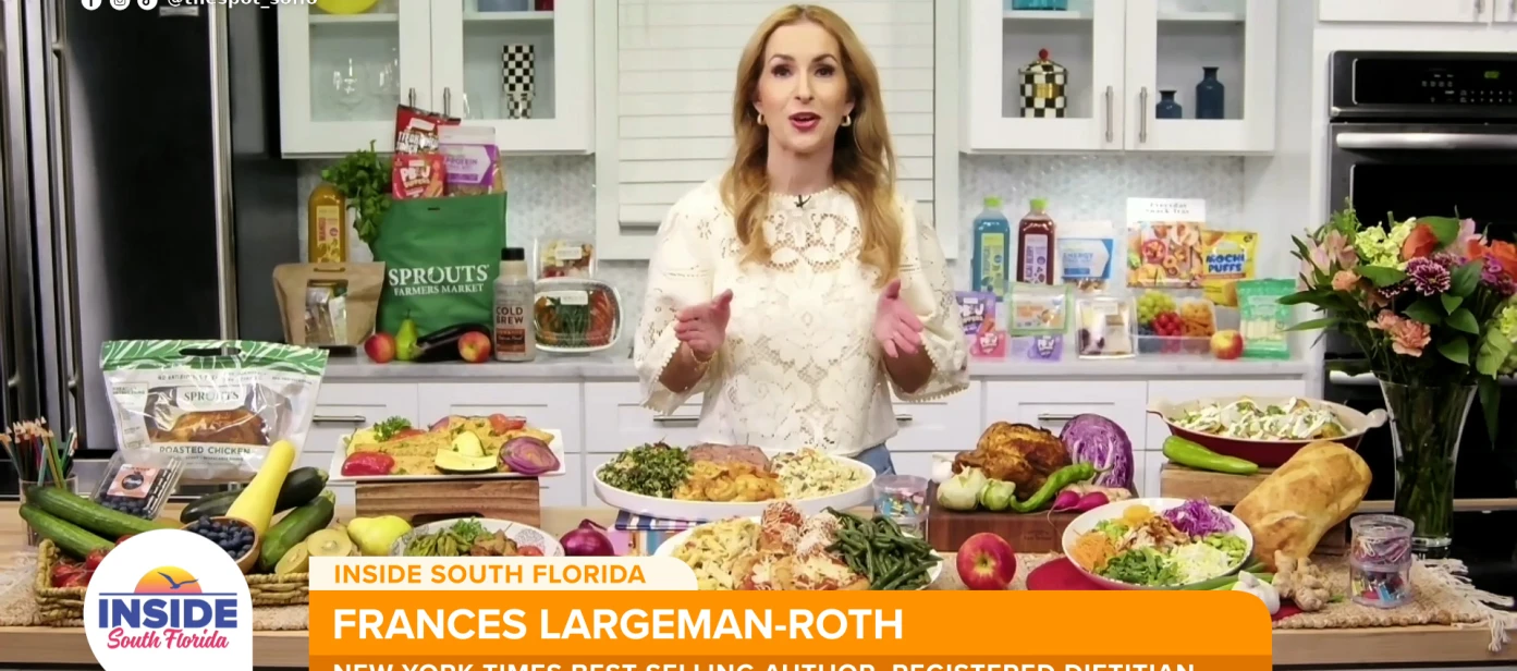 Dietitian Frances Roth shares back-to-school meal tips at Sprouts
