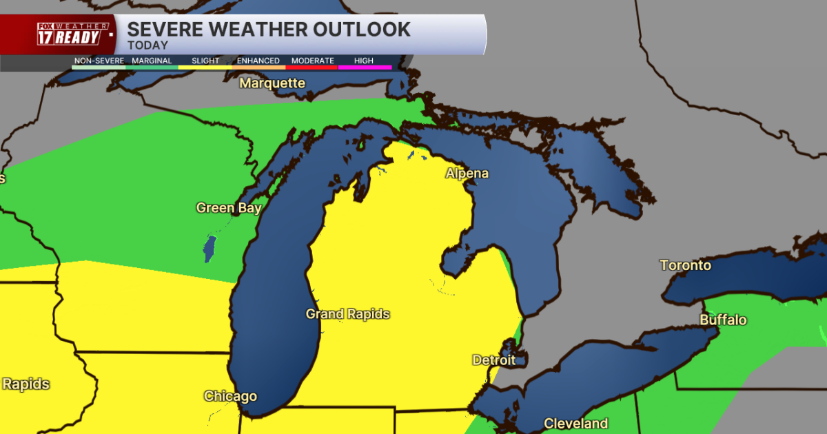 Weather Ready Alert: Severe thunderstorms possible this afternoon & Tuesday