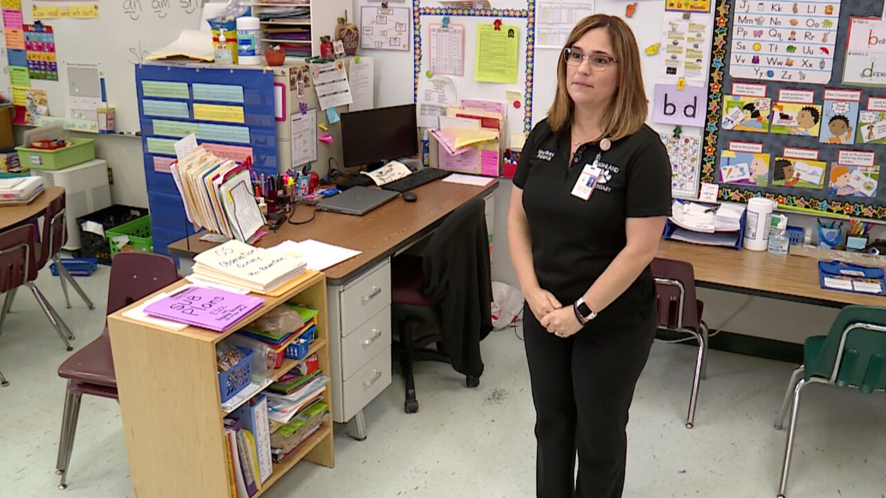 Principal Elena Villani of Highland Elementary School in Lake Worth Beach speaks to WPTV on April 20, 2022.jpg