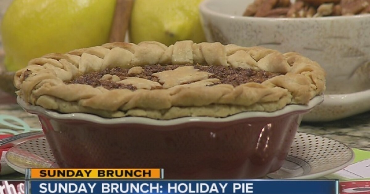Sunday Brunch Holiday Pie