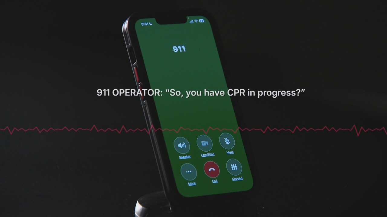 911 call made after Jay Kritsch fell at the Waters of Springfield nursing home where nurse told the dispatcher CPR was in progress