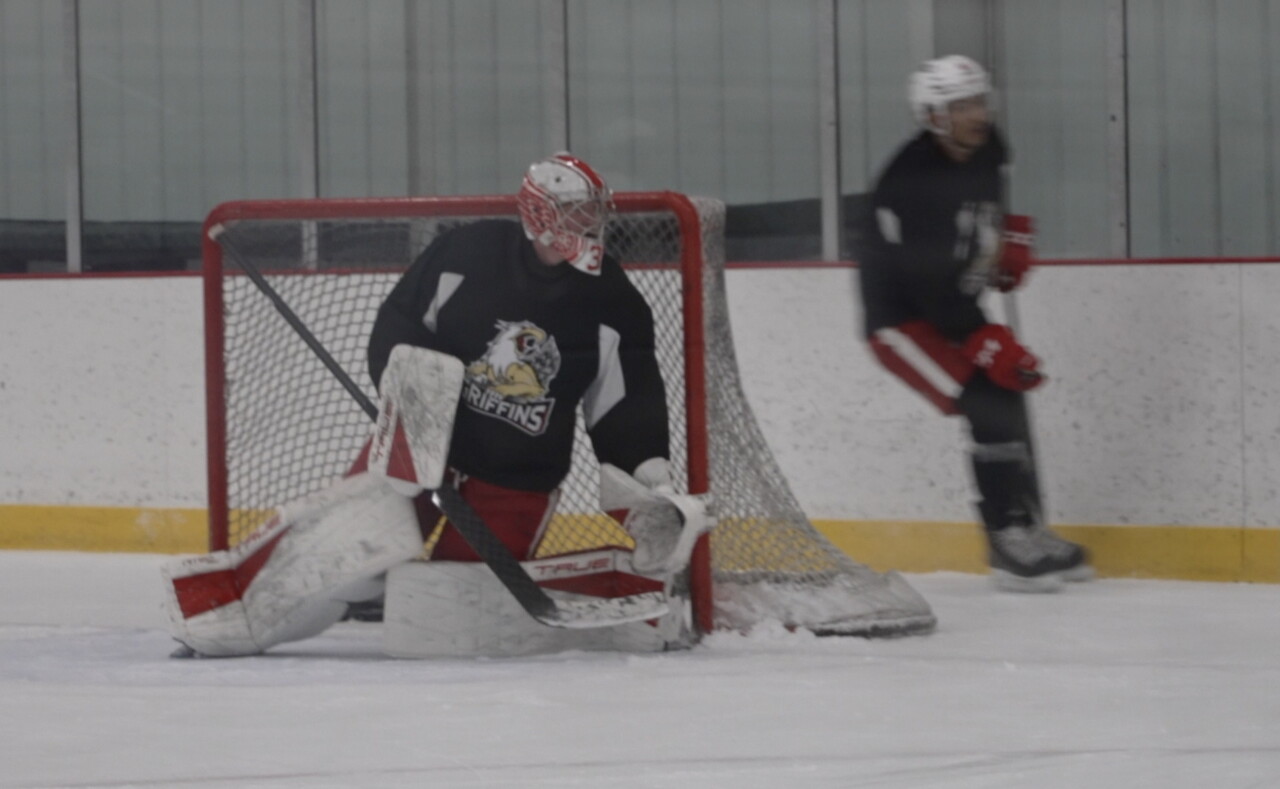 Trey Augustine practice