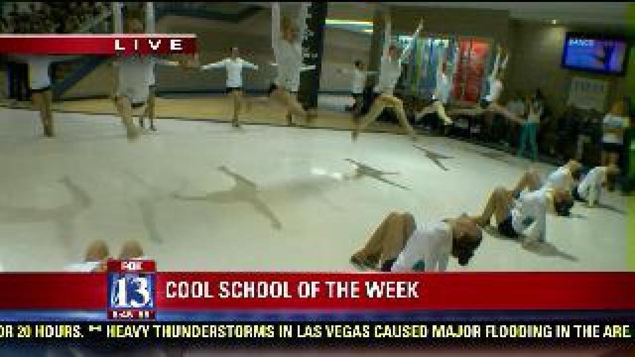 High school involved in community service projects