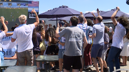 Los Hornos Party after world cup ends in KC