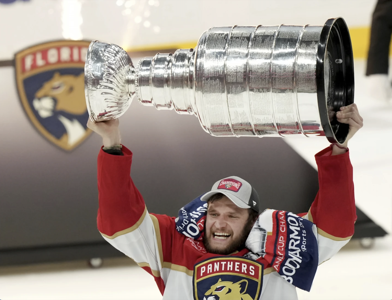 Aleksander Barkov Florida Panthers Stanley Cup June 2024