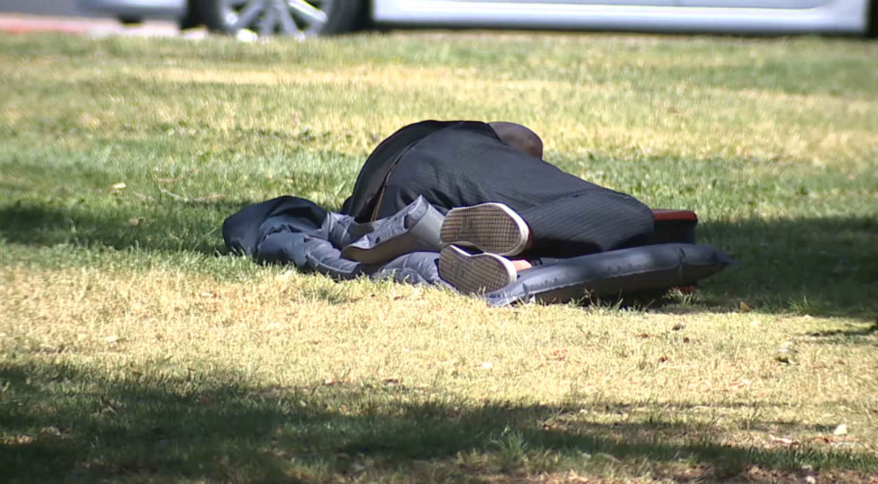 Residents raise safety concerns over growing encampment at West Flamingo Park