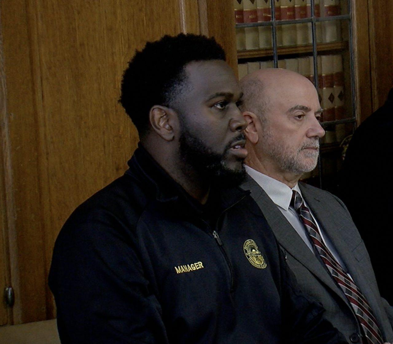 Andrae Jones, Deputy Director of Housing at the Hamilton County Juvenile Court Youth Center, describes security issues at the facility during a juvenile court hearing