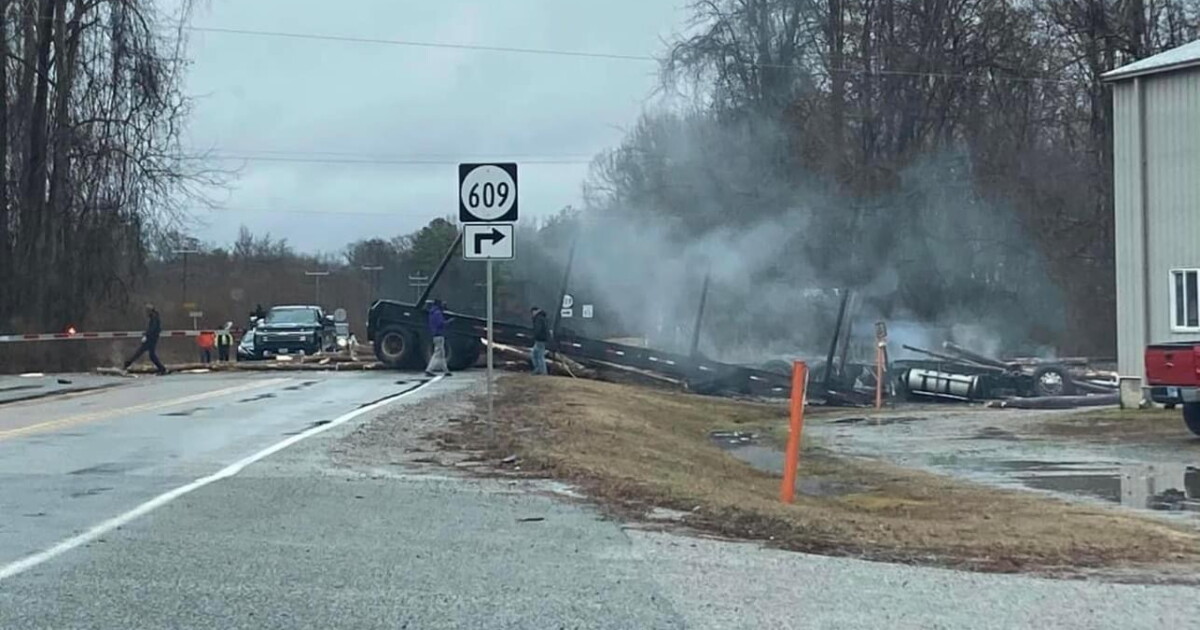 Train, truck collide in Charles City County, shuts down all Route 106 lanes - Vimarsana News