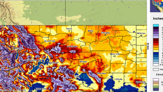 Total snowfall so far in this 2025-2026 snow season.