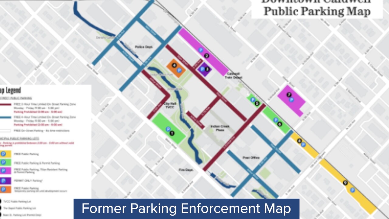 Time-limit Caldwell Parking Expansion