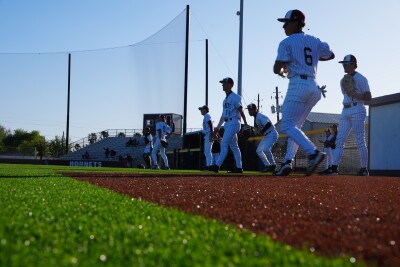 Flour Bluff baseball on new turf