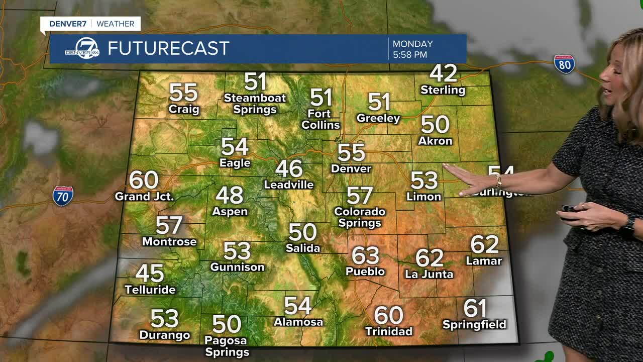 More sunshine and 50s in Denver this afternoon!