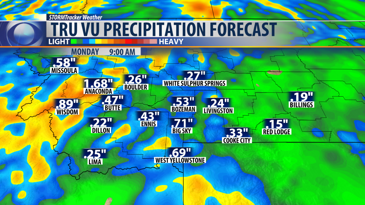 Cold Wet Weekend With Valley Rain And Mountain Snow
