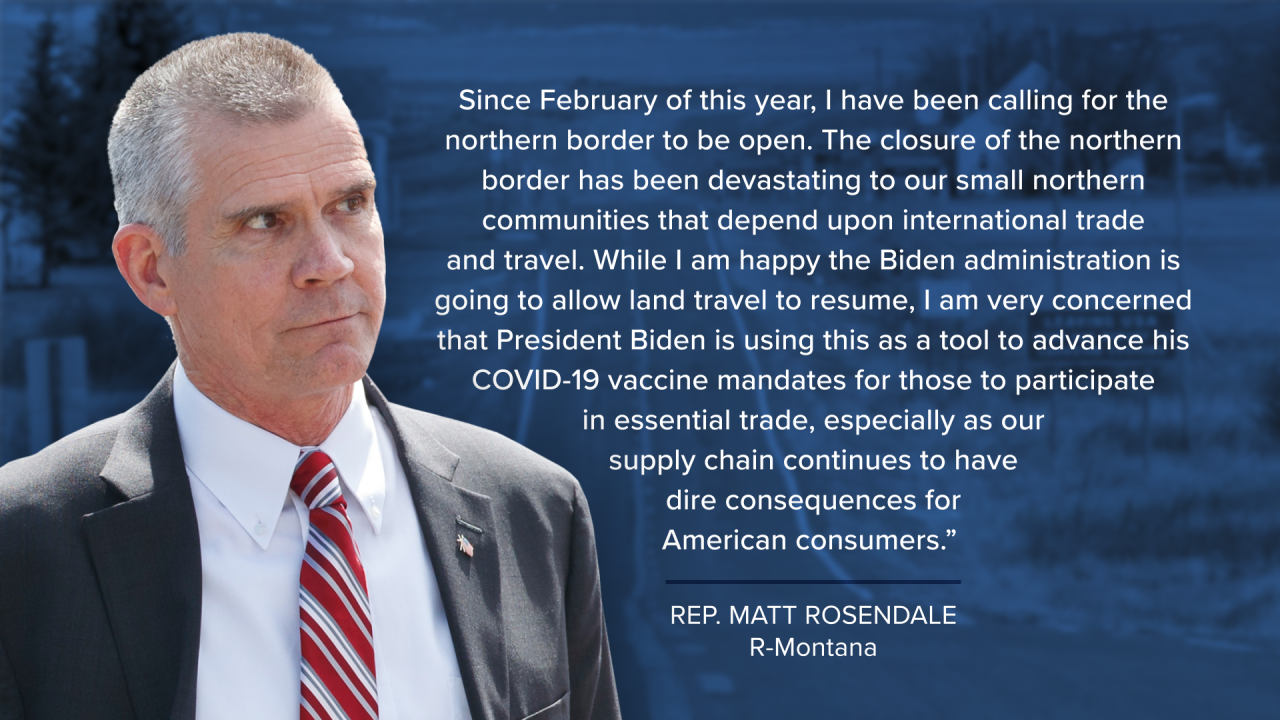 Rosendale Canada Border