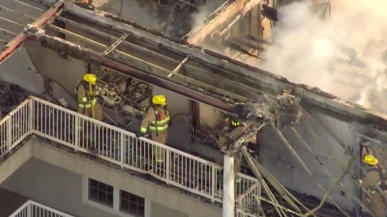 Photos: Fire Destroys Center Hill Lake Condos