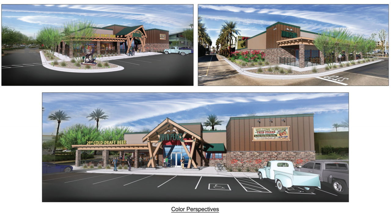 Twin Peaks Tempe Marketplace - artist renderings