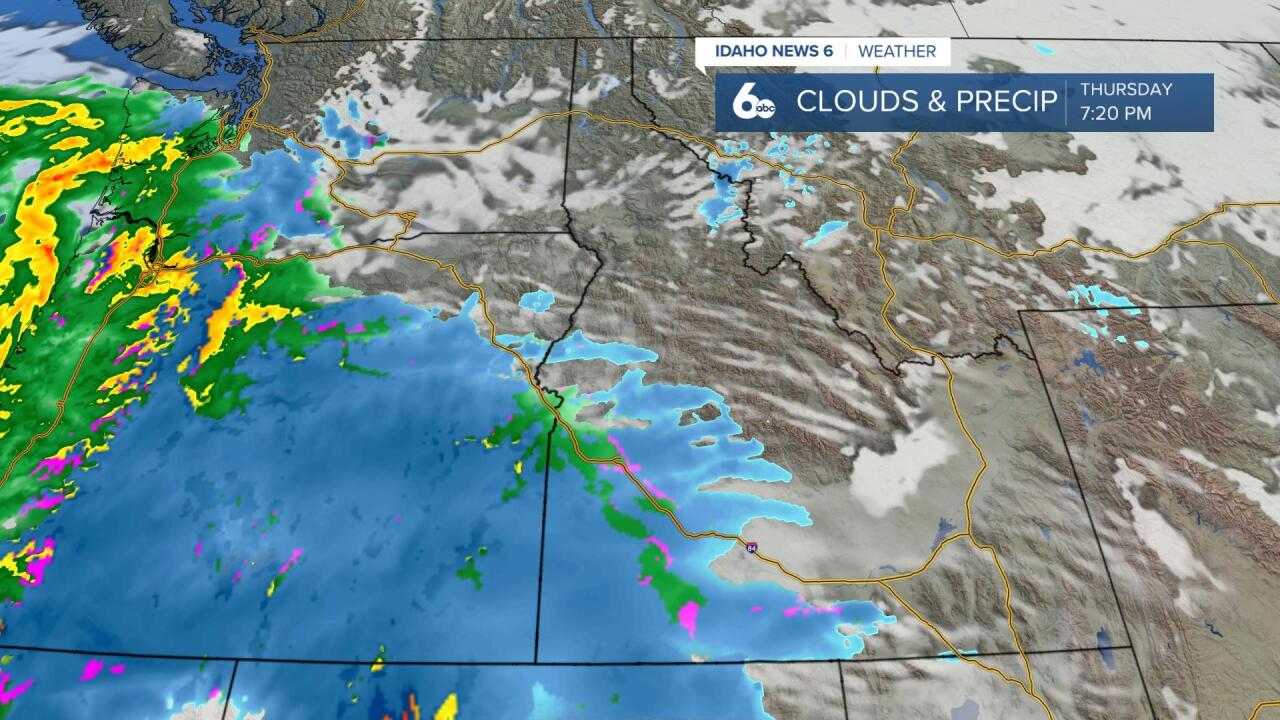 Active weather Thursday