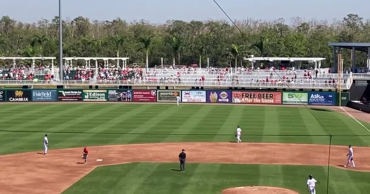 Spring Training baseball in full swing