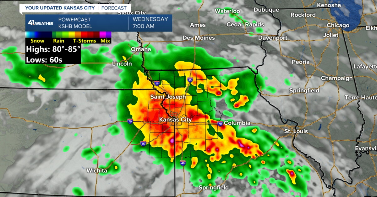 KSHB 41 Weather Blog | Kansas City's next chance of thunderstorms