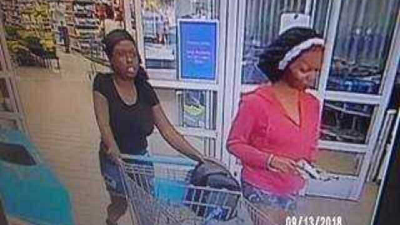 Pair sought in string of fake Walmart purchases