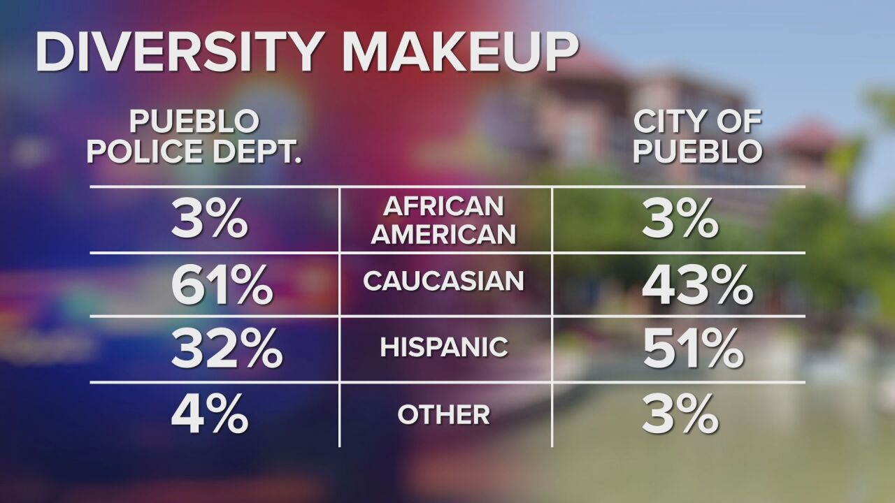 Pueblo PD Diversity Makeup