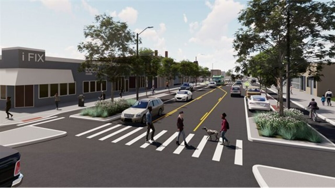 Streetscape makeover