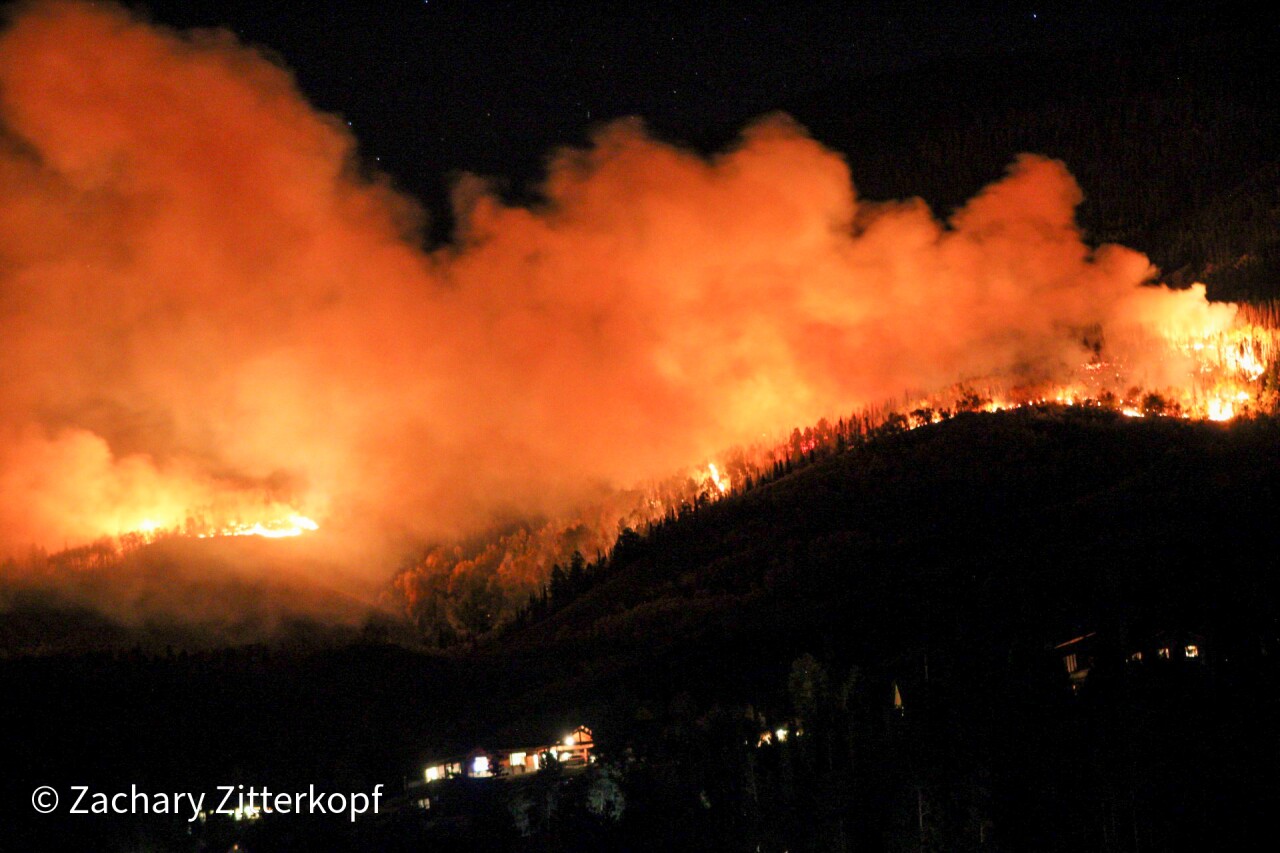 Ptarmigan fire_Sept 27-28 2021_by  Zach Zitterkopf