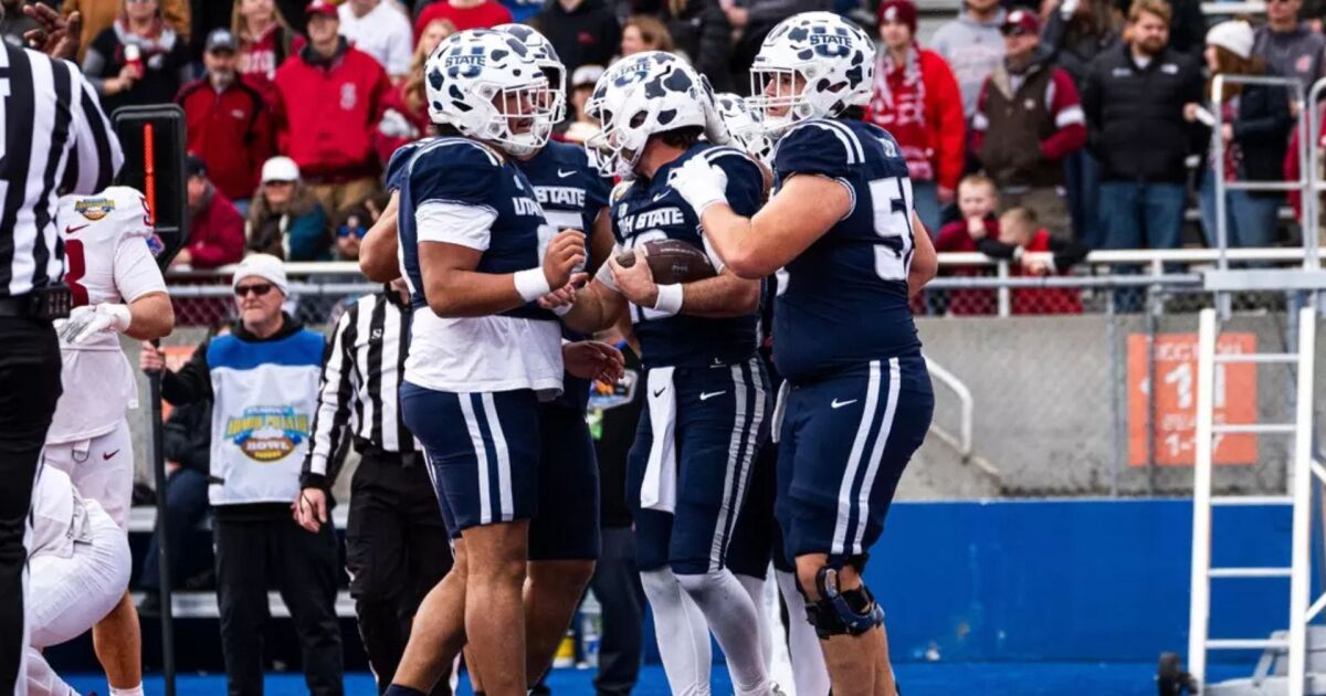 Utah State falls to Washington State 34-21 in Famous Idaho Potato Bowl