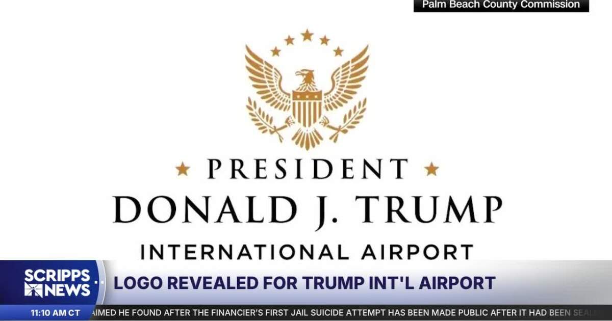 Logo revealed for Trump International Airport