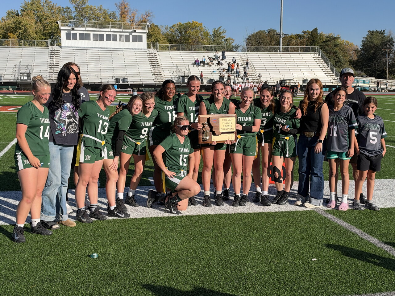 Hobson-Moore flag football champs