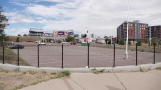 Lot M outside Empower Field at Mile High.