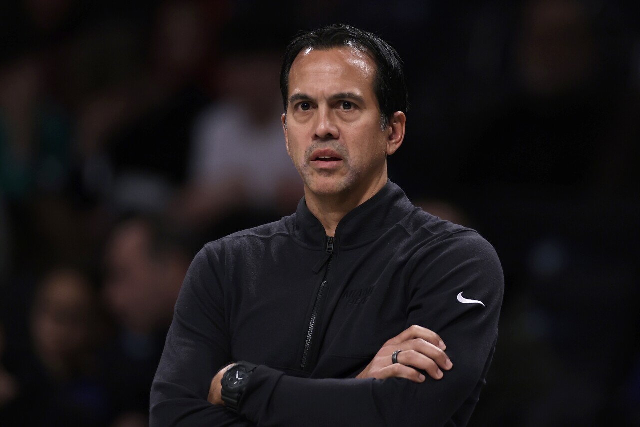 Miami Heat head coack Erik Spoelstra, Nov. 25, 2023