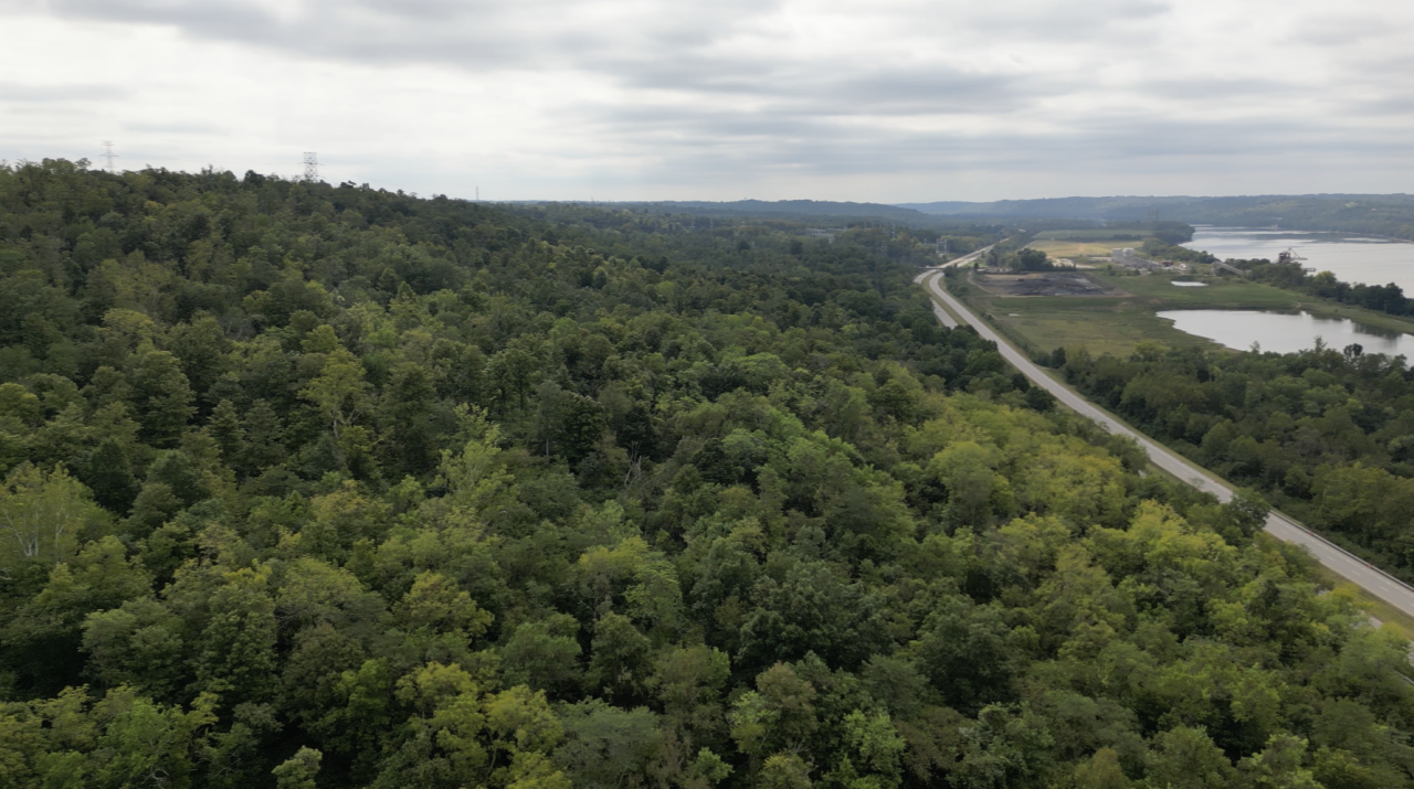 Crane Data Centers hopes to build a data center on 300 acres of wooded hillside in Pierce Township near the former Beckjord coal plant site.