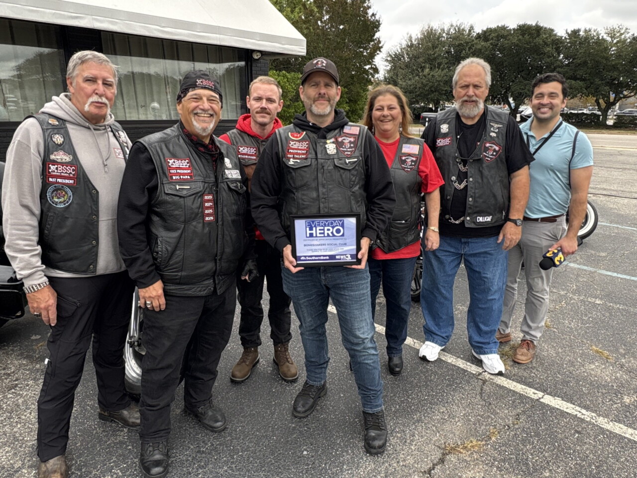 Anthony Sabella with Boneshakers