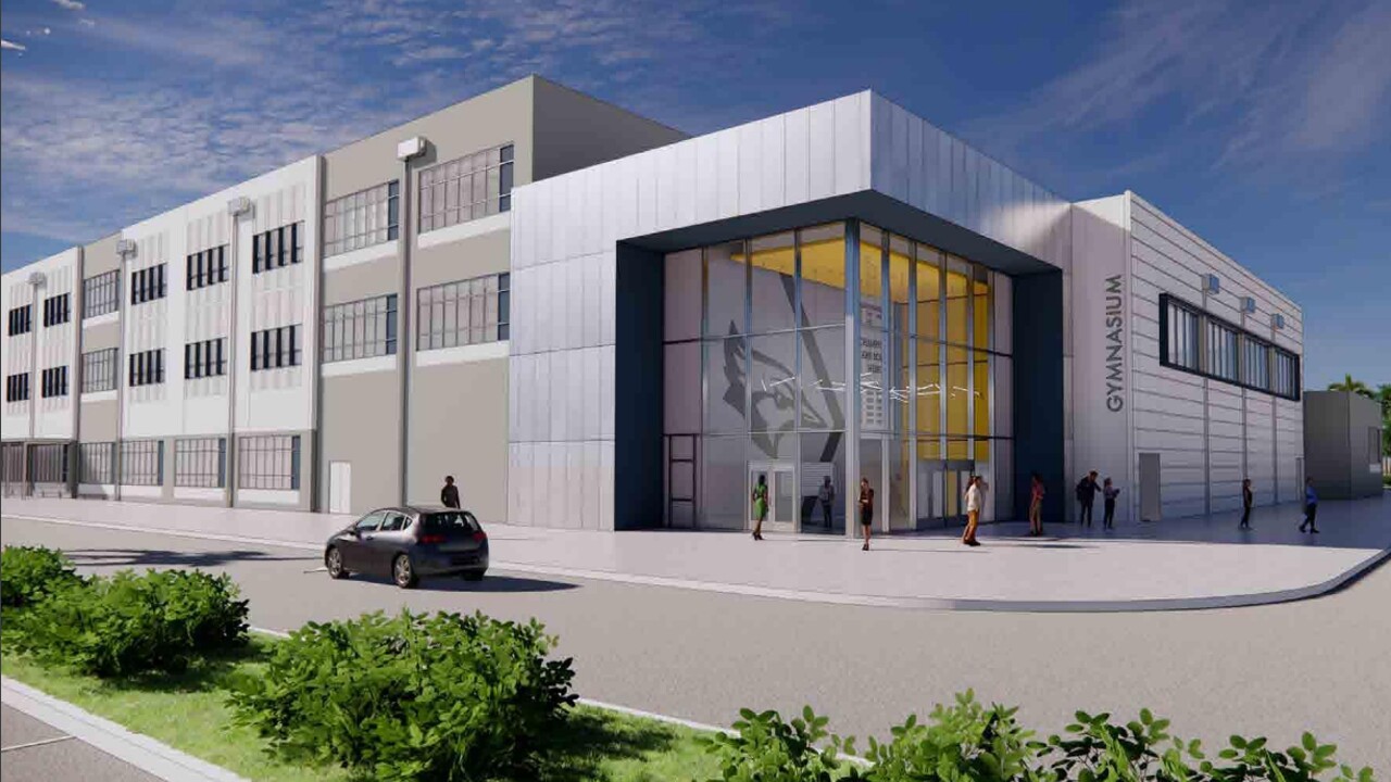 A rendering of Dr. Joaquín García High School in western Lake Worth, Dec. 1, 2022.jpg