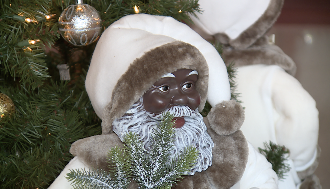 Black Santa exhibit celebrates representation in Kansas City