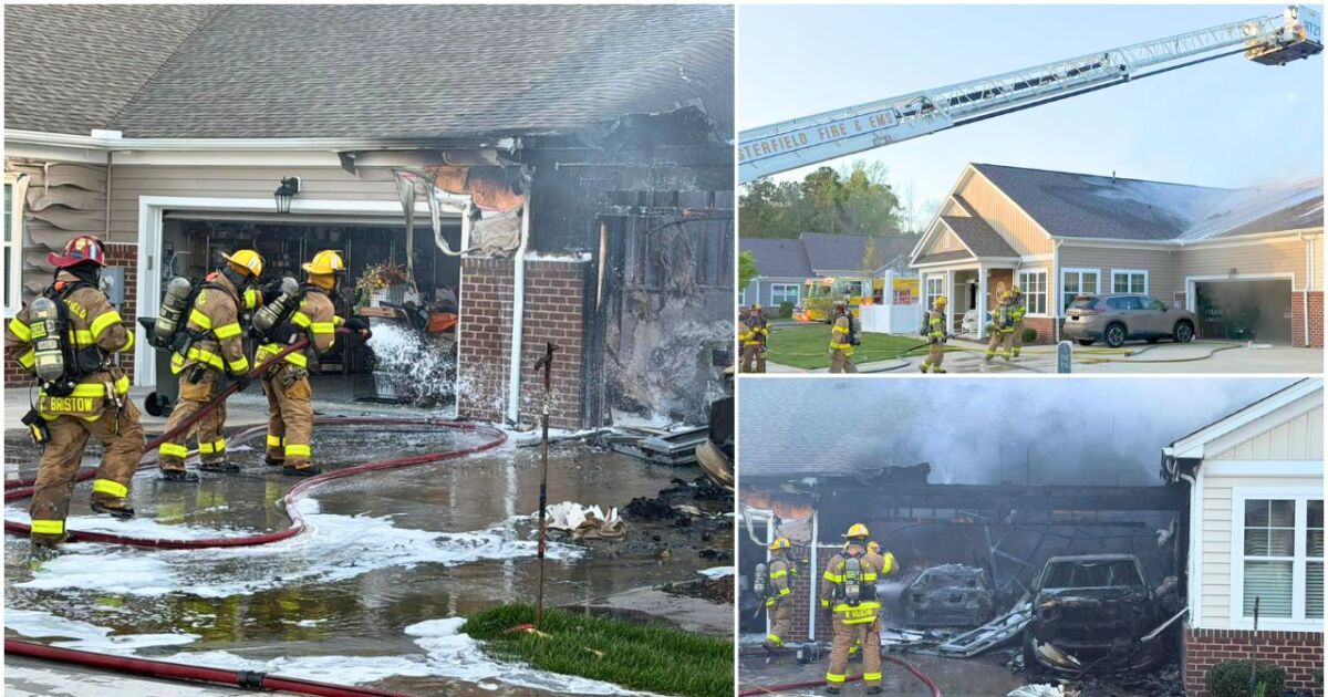 Fire Reported at Villas at Providence