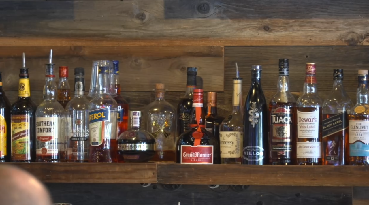 Alcohol, liquor, bar