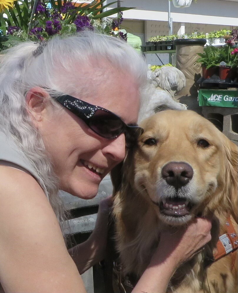 Cindy White and dog Scarlett.jpg