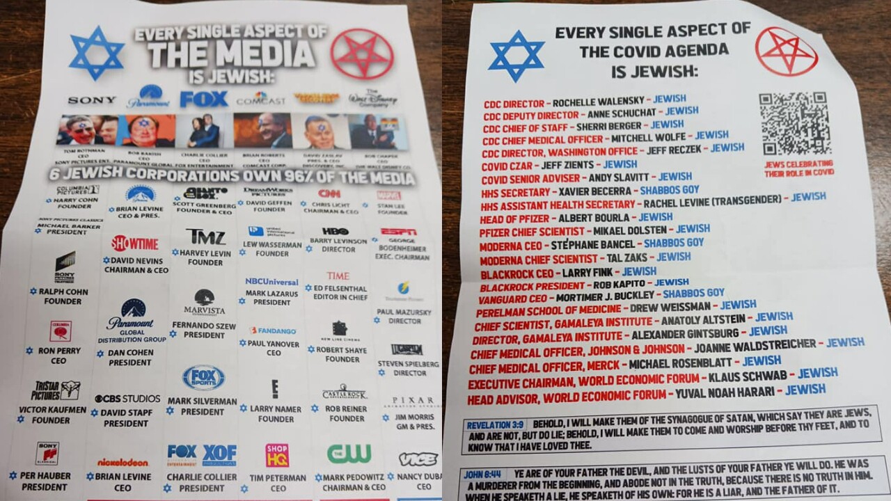 Pictures of antisemetic flyers found at homes in Vero Beach on June 23, 2022.jpg