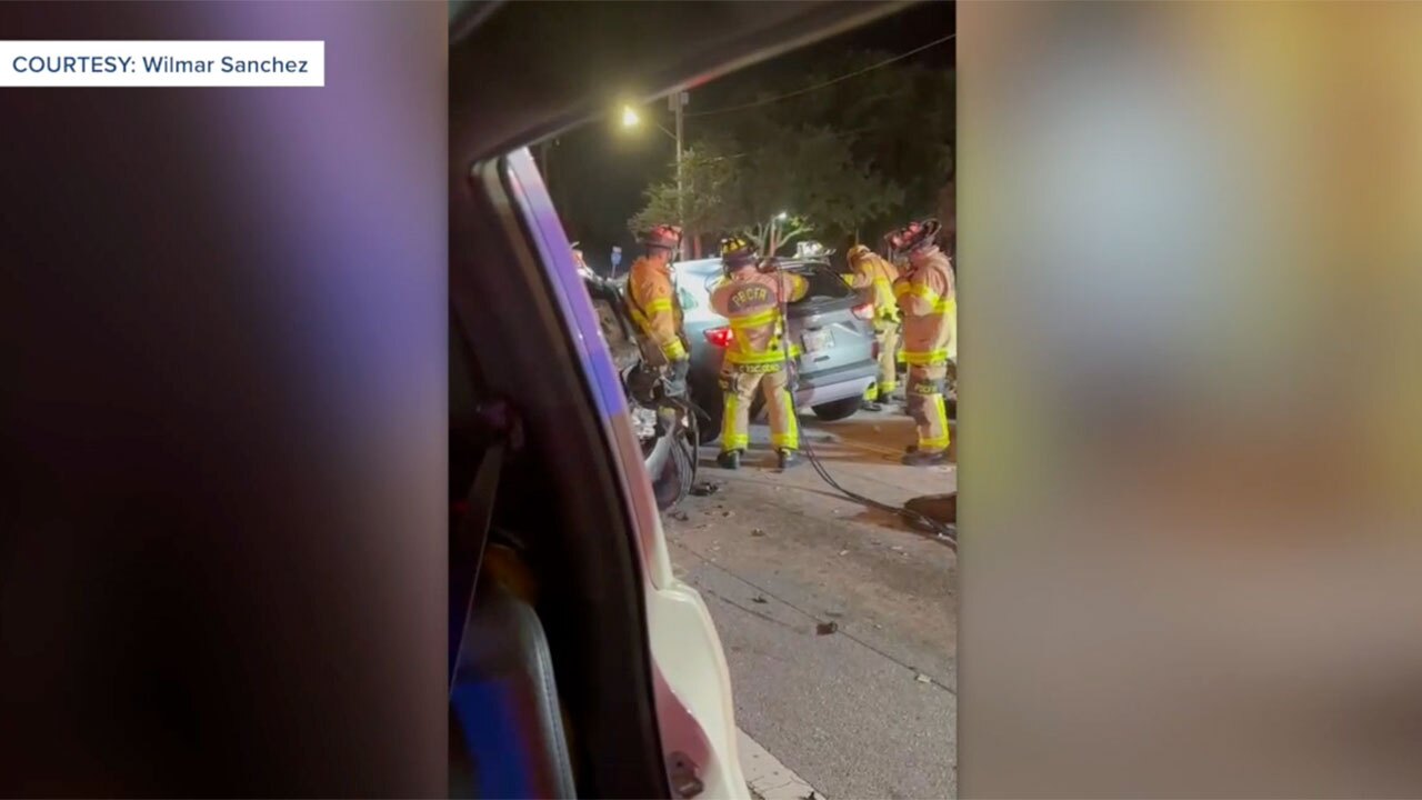 Wilmar Sanchez crash scene video