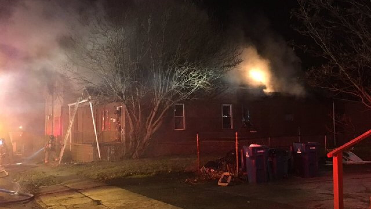 Fire rips through Buffalo home, fueled by wind