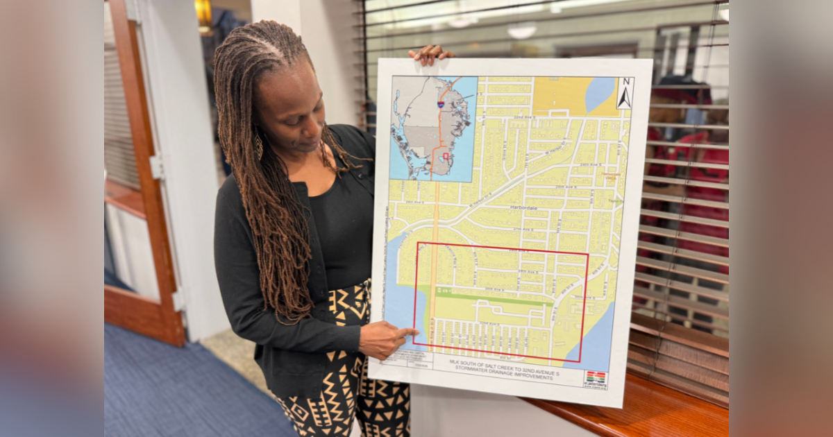 As flooding becomes more frequent, St. Pete gets $2.2 million for 2 key projects