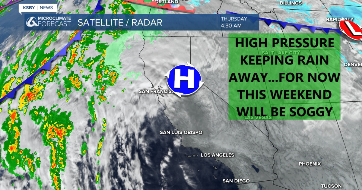 Enjoy the sunshine Thursday, significant rain is on the way for the weekend